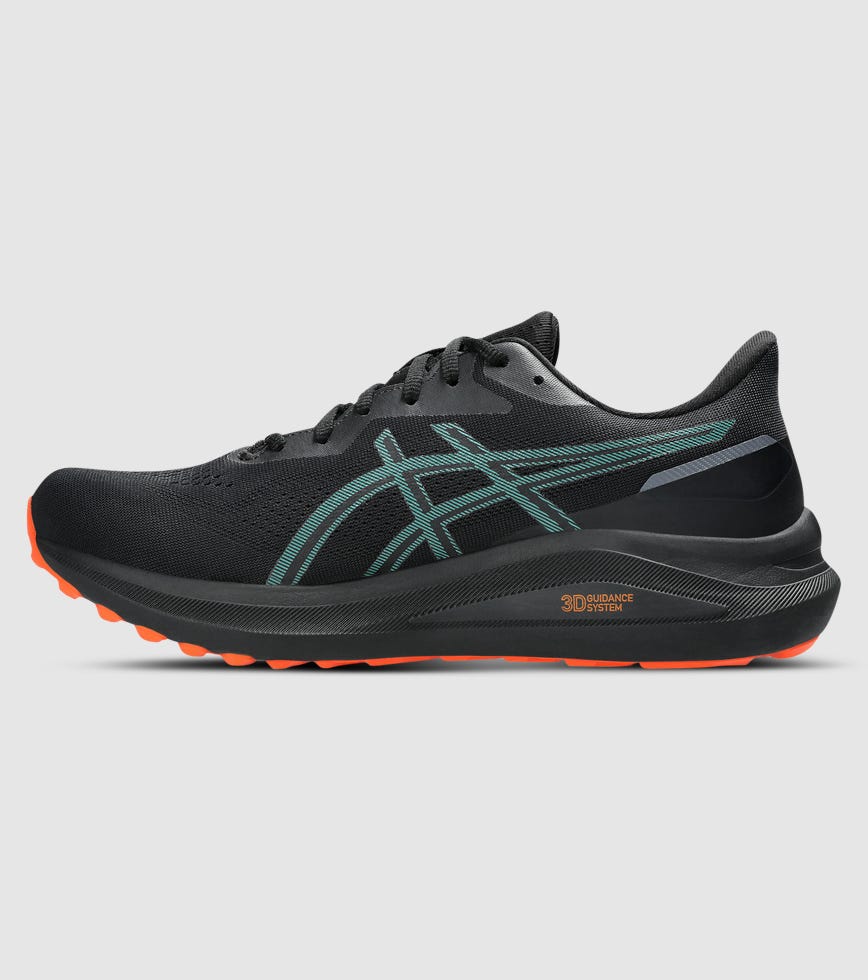 ASICS GT 1000 13 GORE-TEX MENS BLACK NOVA ORANGE | The  display picture 2