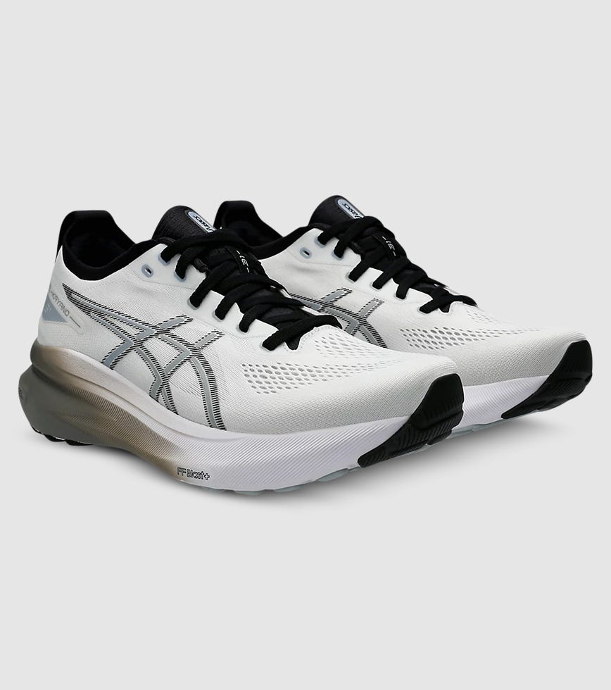 ASICS GEL-KAYANO 31 MENS WHITE PIEDMONT GREY | The Athlete display picture 1