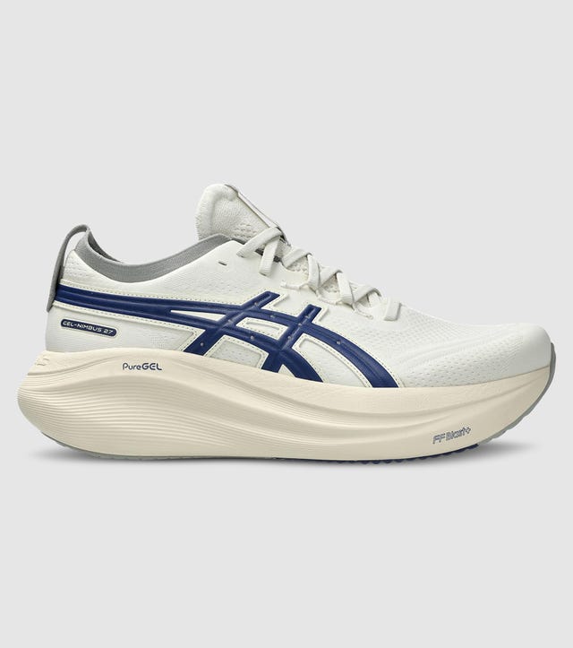 ASICS GEL-NIMBUS 27 ATC WOMENS BIRCH INDIGO BLUE The Athlete's Foot