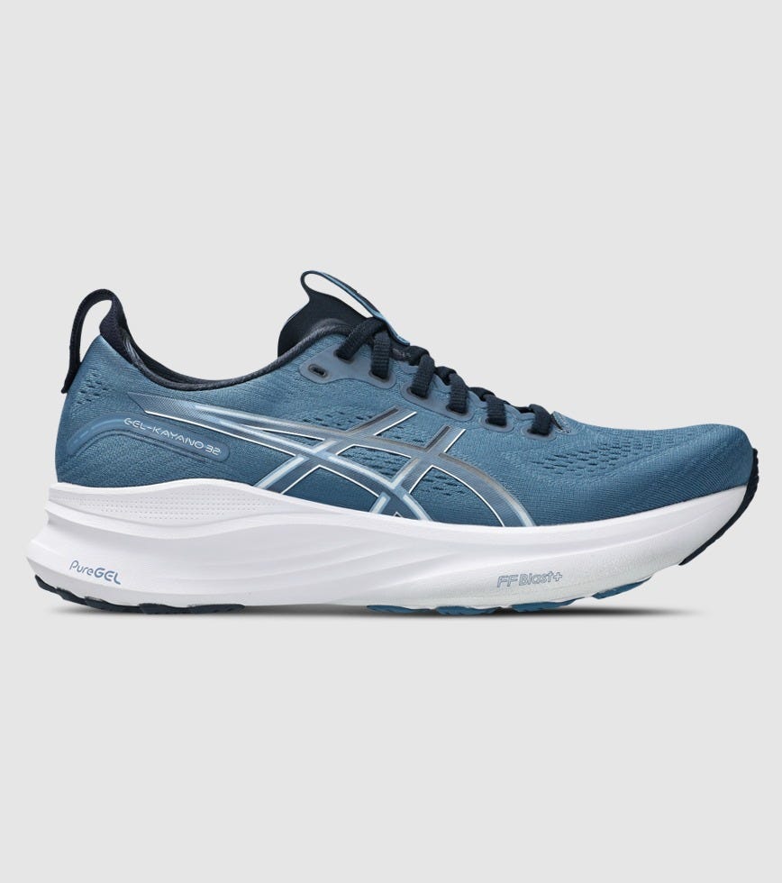 ASICS GEL KAYANO 32 MENS WINTER SEA MIDNIGHT The Athlete's Foot