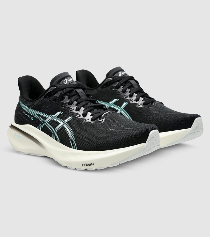 ASICS GT-2000 13 WOMENS BLACK ILLUMINATE MINT | The