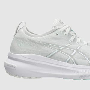 ASICS GEL-KAYANO 31 WOMENS WHITE WHITE The Athlete's Foot