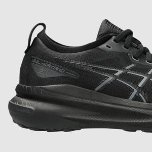 ASICS GEL-KAYANO 31 (D WIDE) WOMENS BLACK BLACK The Athlete's Foot