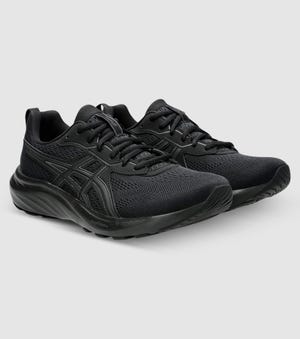 ASICS GEL-CONTEND WOMENS BLACK GRAPHITE GREY The Athlete's Foot