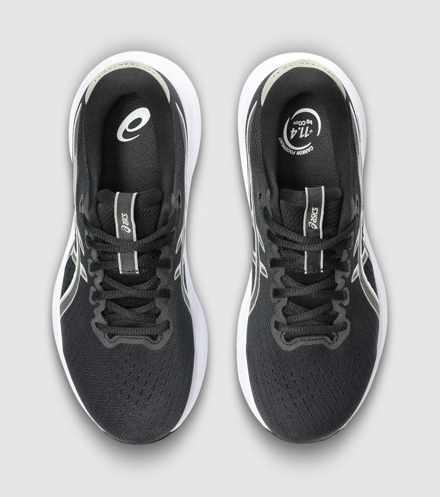 ASICS GEL-EXCITE 11 WOMENS BLACK METEOR GREY | The Athlete's Foot