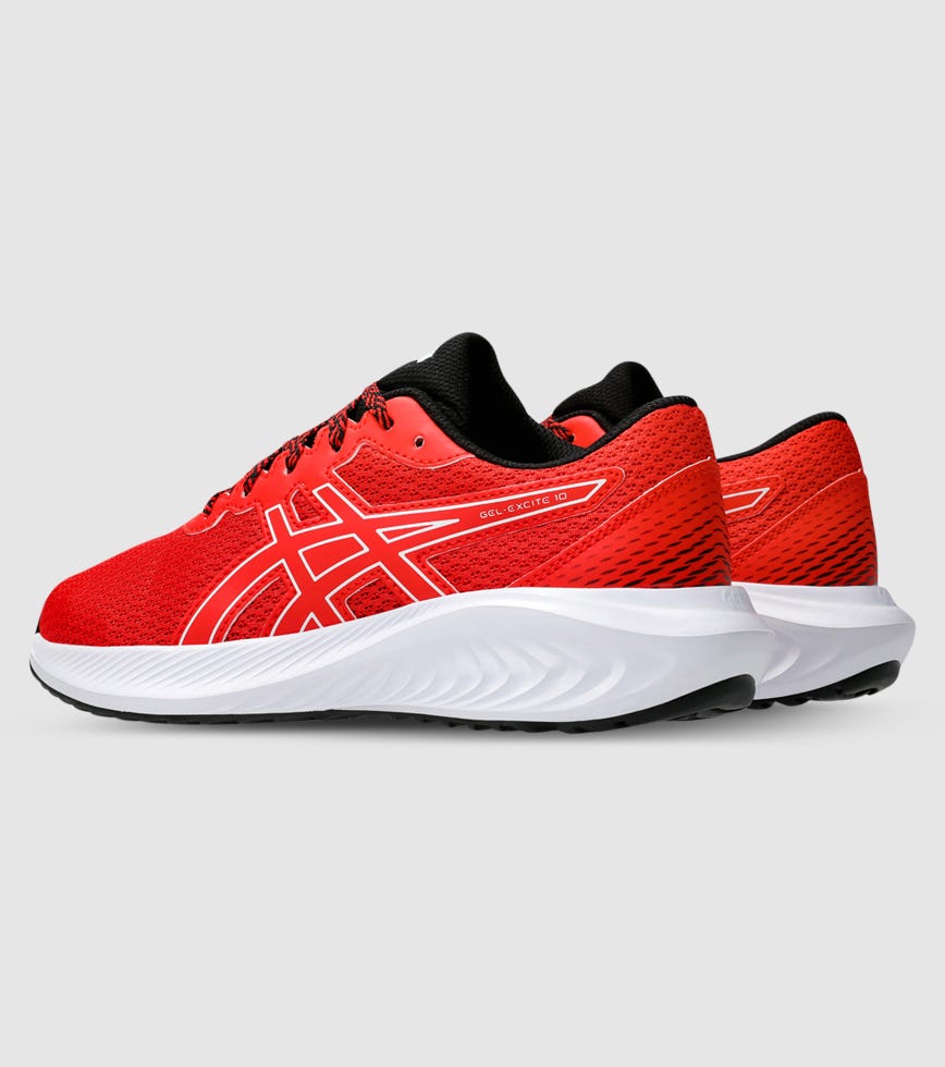 ASICS GEL-EXCITE 10 (GS) KIDS FIERY RED WHITE | The Athlete's Foot