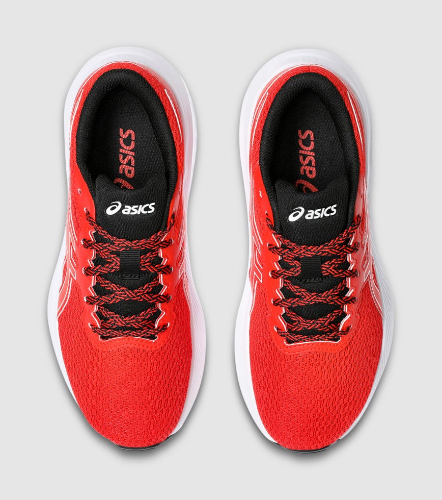 ASICS GEL-EXCITE 10 (GS) KIDS FIERY RED WHITE | The Athlete's Foot