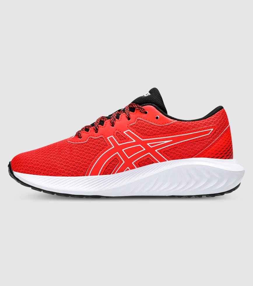 ASICS GEL-EXCITE 10 (GS) KIDS FIERY RED WHITE | The Athlete's Foot