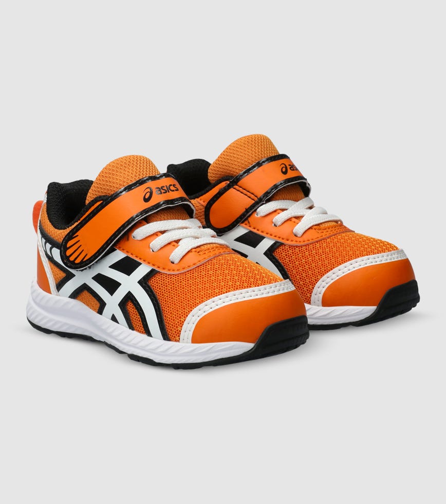ASICS CONTEND 8 (TS) SCHOOL YARD KIDS BRIGHT ORANGE WHITE | The