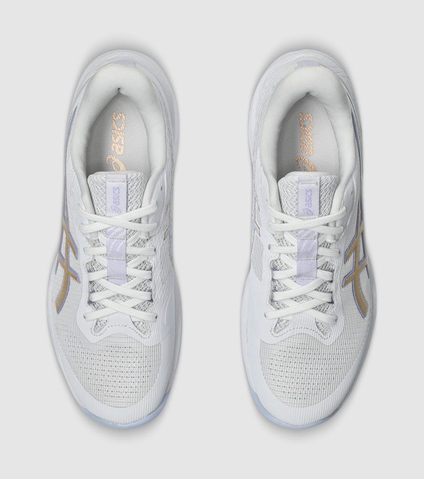 ASICS NETBURNER BALLISTIC FF 4 WOMENS NETBALL SHOES WHITE