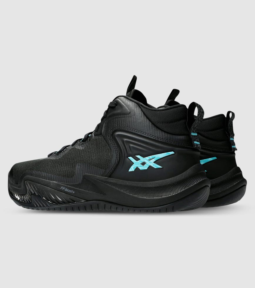 ASICS NOVA SURGE 3 MENS BLACK ICE MINT | The Athlete's Foot