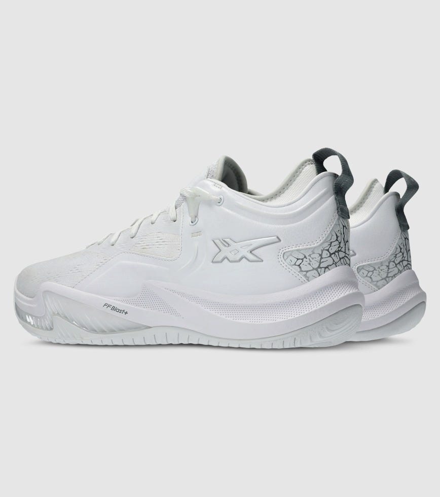 ASICS NOVA SURGE LOW 2 MENS BASKETBALL SHOE WHITE PURE SILVER