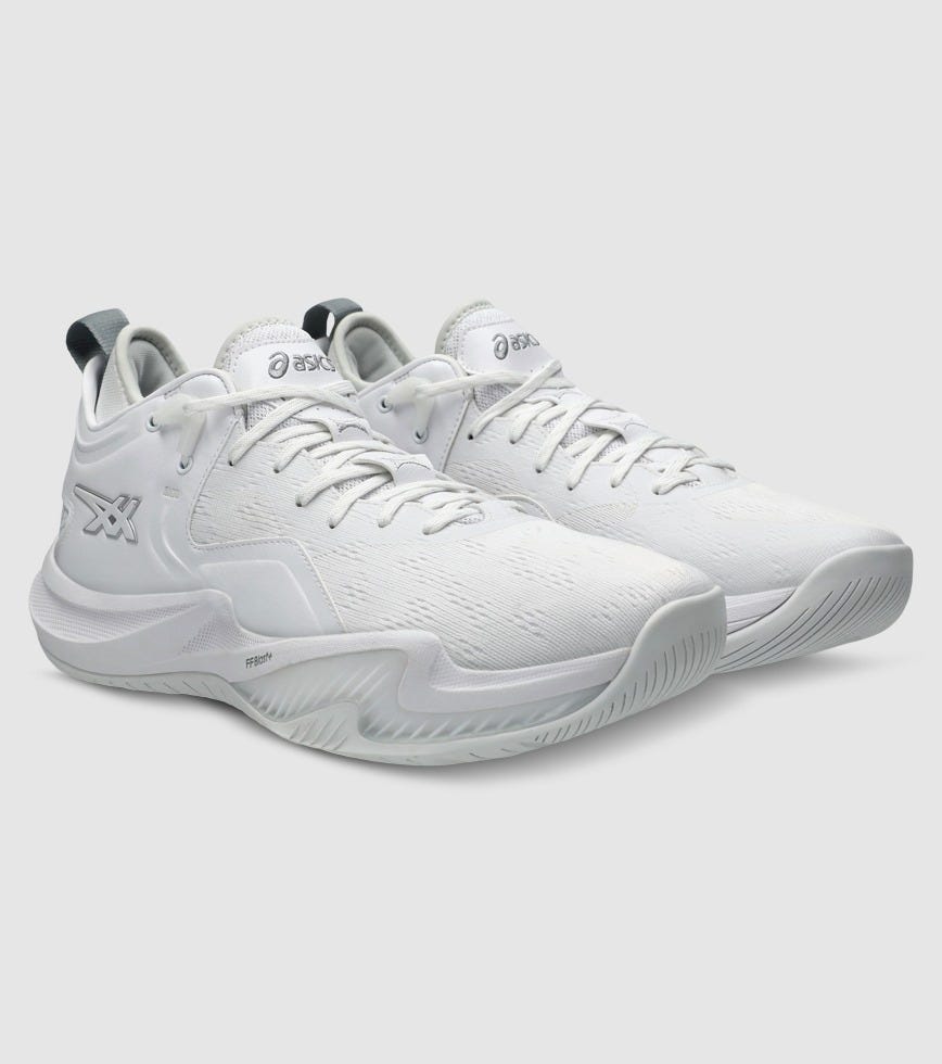 ASICS NOVA SURGE LOW 2 MENS BASKETBALL SHOE WHITE PURE