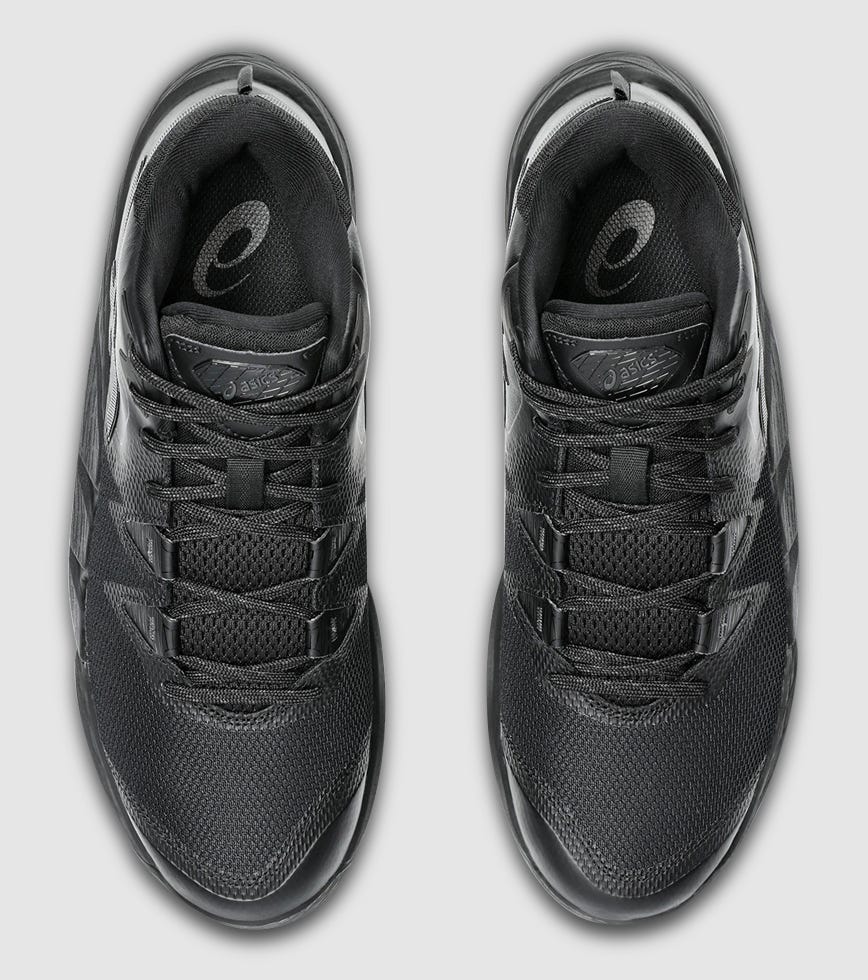 ASICS UNPRE ARS 2 MENS BLACK GRAPHITE GREY | The Athlete's Foot