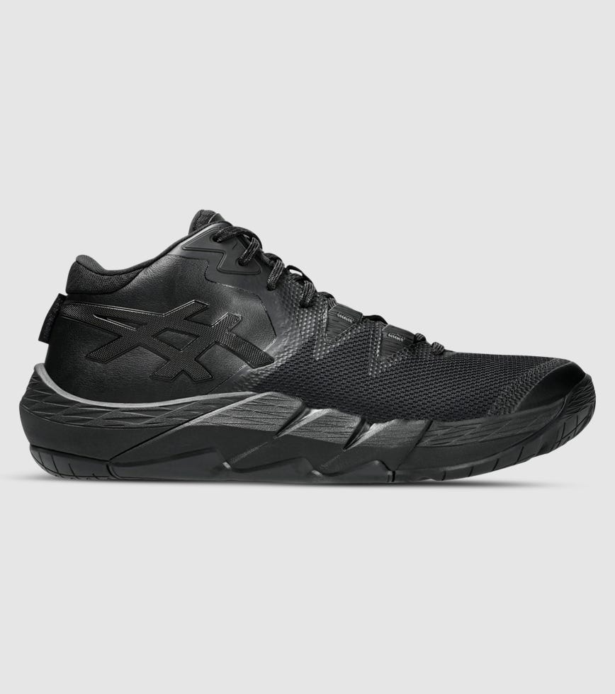 ASICS UNPRE ARS 2 MENS BLACK GRAPHITE GREY | The Athlete's Foot
