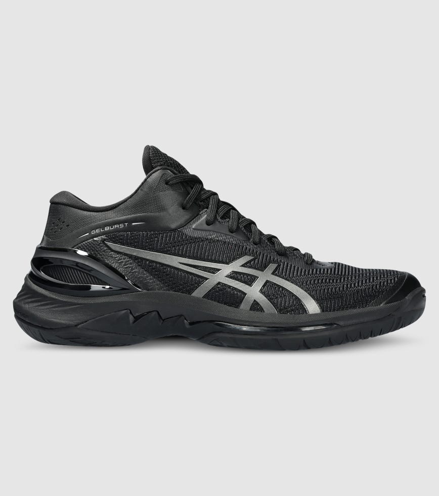 ASICS GEL-BURST MENS BLACK GUNMETAL | The Athlete's Foot