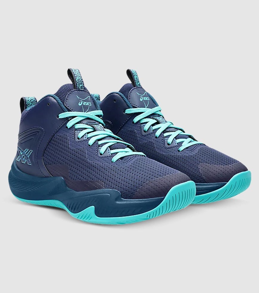 ASICS NOVA SURGE 3 (GS) PEACOATMAKO BLUE | The Athlete's Foot
