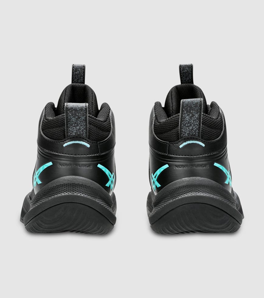 ASICS NOVA SURGE 3 (GS) KIDS BLACK ICE MINT | The Athlete's Foot