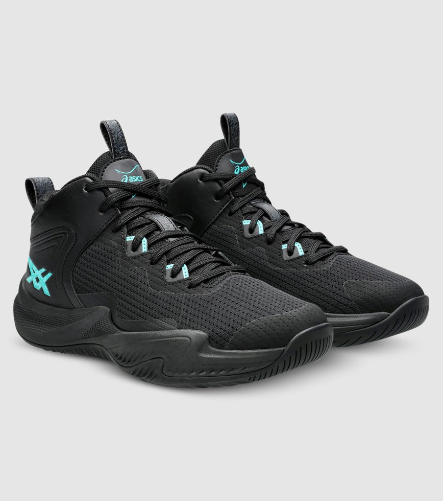 ASICS NOVA SURGE 3 (GS) KIDS BLACK ICE MINT | The Athlete's Foot
