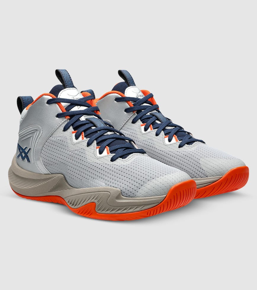 未使用品 25cm asics NOVA SURGE 3 GS ASICS NOVA SURGE 3 1061A048 100 White Bright Cyan Basketball