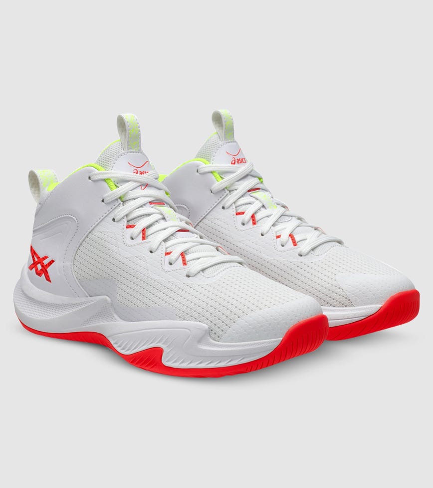 ASICS NOVA SURGE 3 (GS) KIDS WHITE SUNRISE RED | The