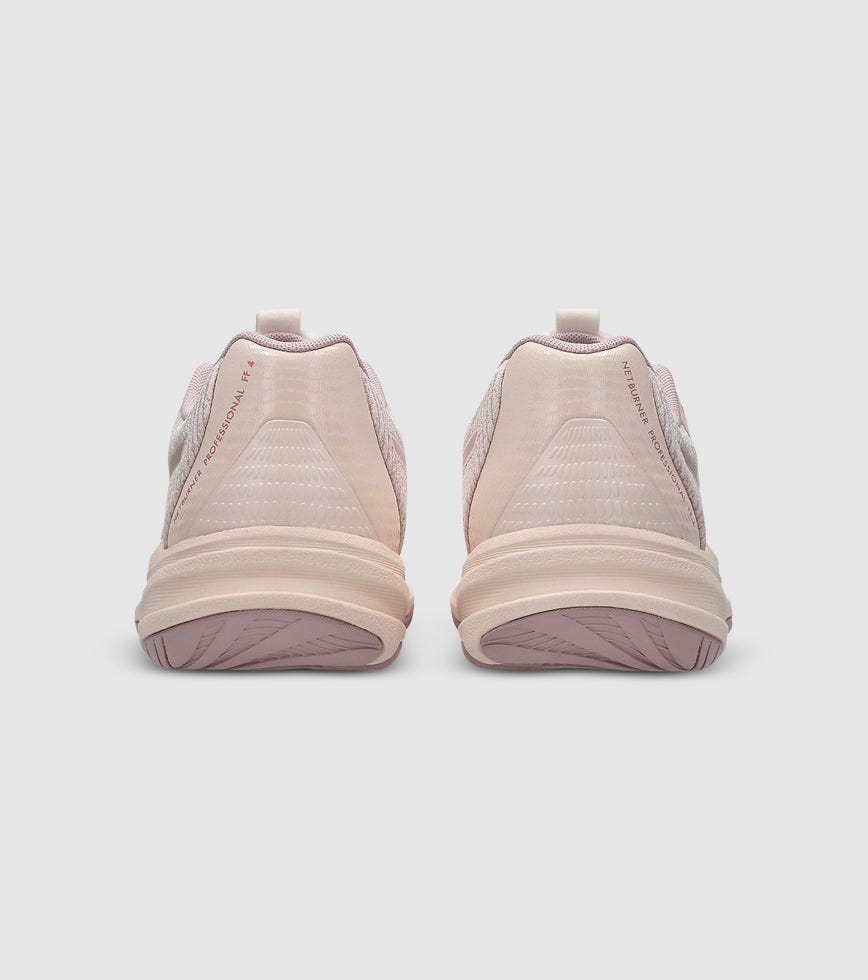 ASICS NETBURNER PROFESSIONAL FF 4 WOMENS NETBALL SHOES PEARL PINK ...