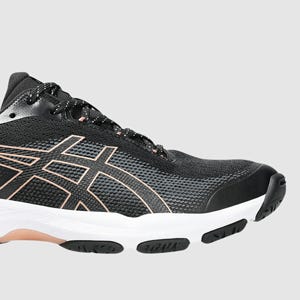 ASICS GEL-NETBURNER ACADEMY 10 WOMENS NETBALL SHOES BLACK ROSE