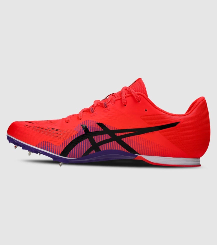 ASICS HYPER MD 8 MENS FLASH RED BLACK | The Athlete's Foot