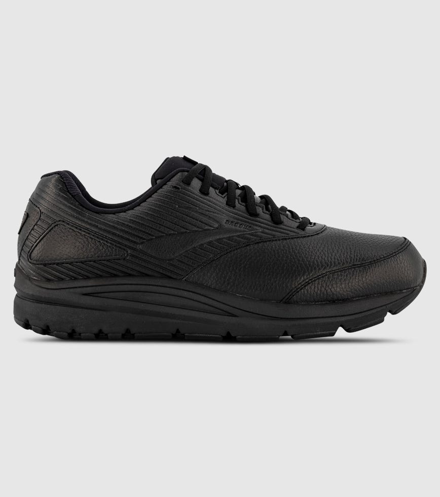 BROOKS ADDICTION WALKER (2E) MENS BLACK BLACK