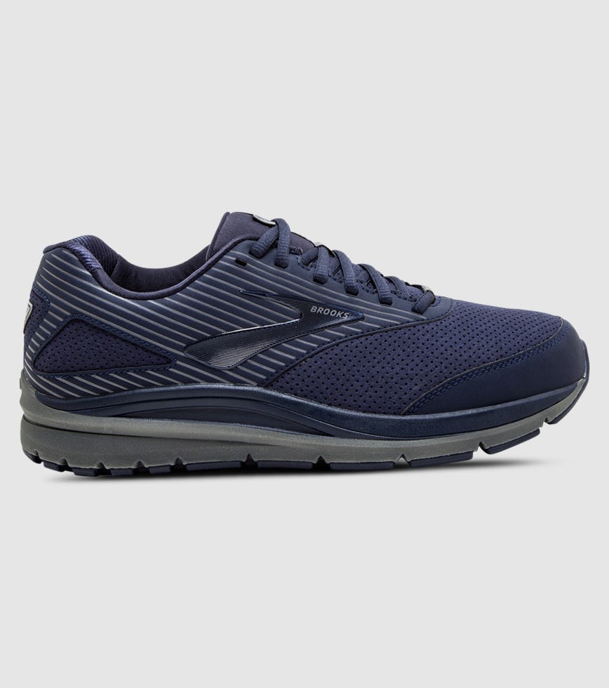 BROOKS ADDICTION WALKER SUEDE 2 (2E WIDE) MENS