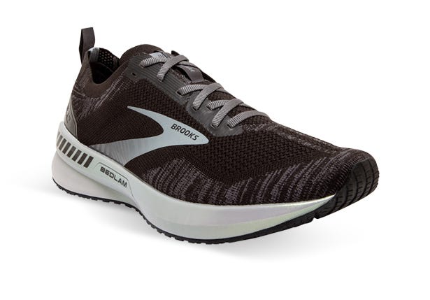 BROOKS BEDLAM MENS BLACK WHITE The Athlete's Foot
