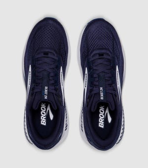 BROOKS BEAST GTS 24 (2E WIDE) MENS PEACOAT TRUE NAVY WHITE The