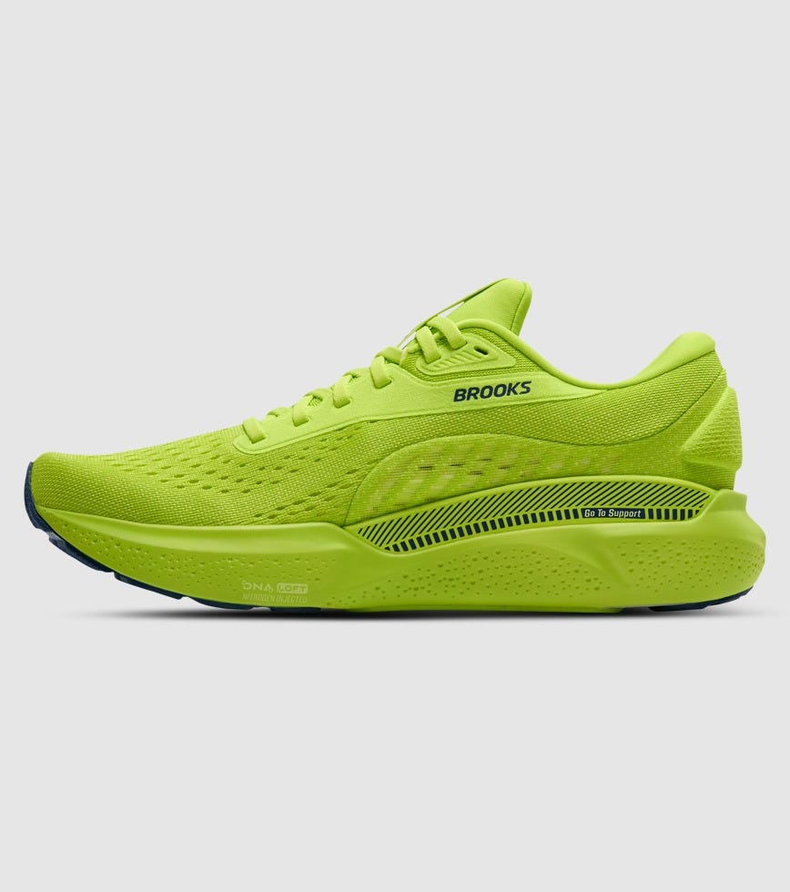 Brooks Adrenaline GTS 24 Supportive Acid Lime Running Shoes Sneakers Men’s 11 Men main image 2