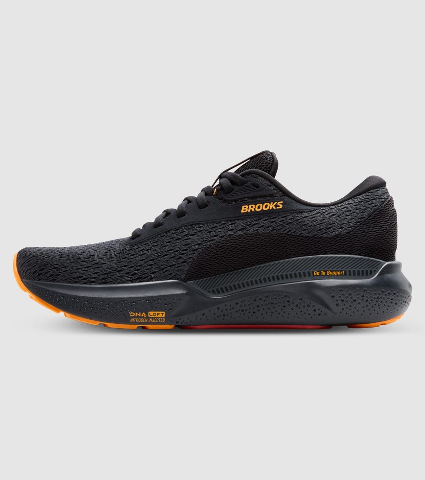 Brooks Adrenaline GTS 24 Ondersteunende hardloopschoen voor heren, Zwart/Wit, 40 EU