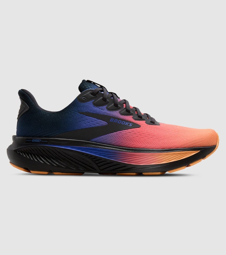 Brooks Ghost 9 Men\'s Running Shoes - Blue/Orange - Great Condition, size 9 Brooks | Shoes | Brooks Ghost 9 Mens Blue Orange Running  main image 4