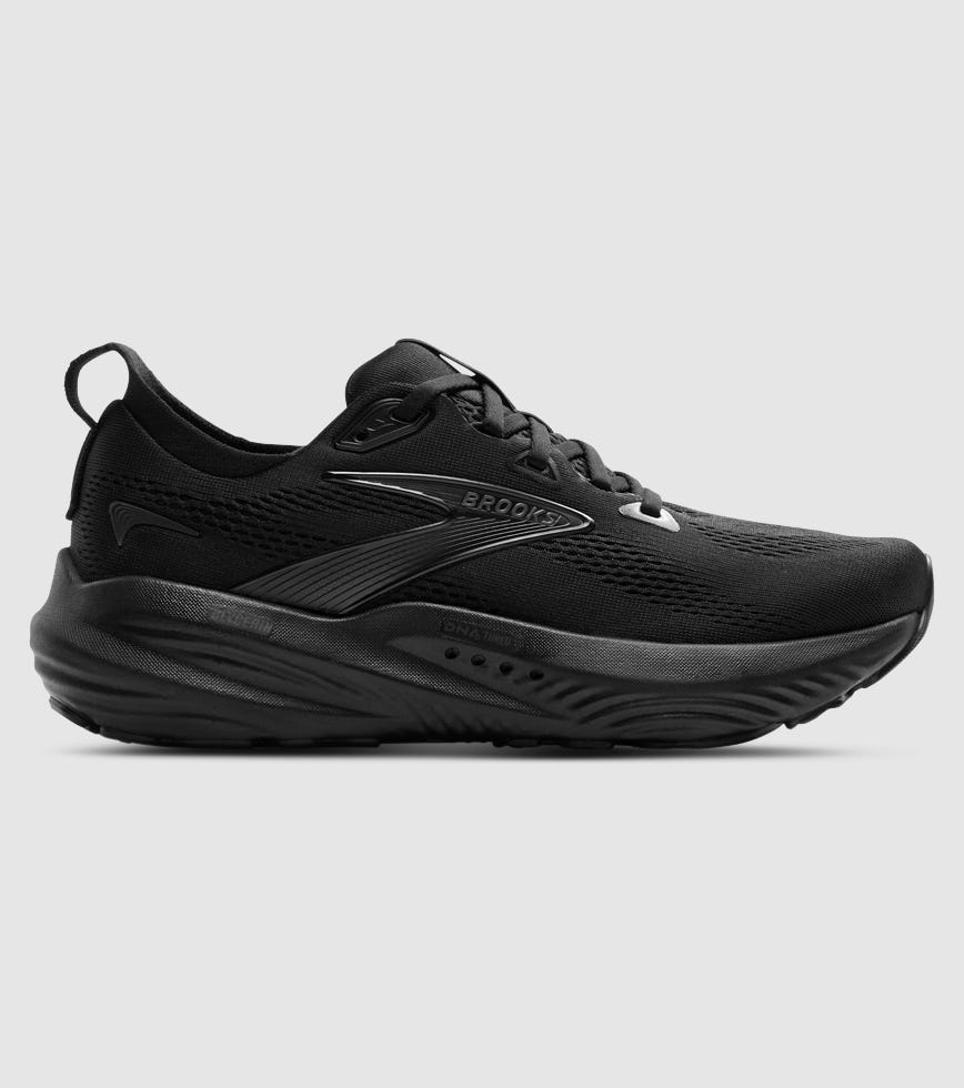 BROOKS GLYCERIN 22 MENS BLACK BLACK BLACK The Athlete's Foot