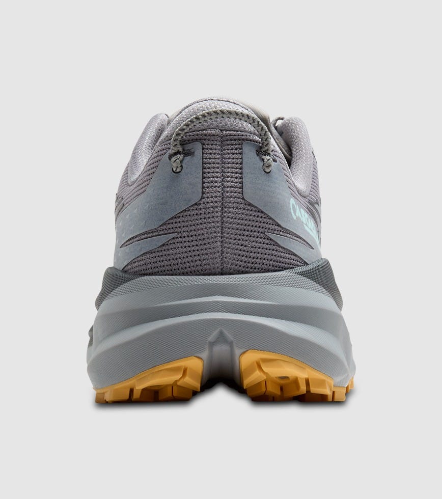 BROOKS CASCADIA 19 (2E WIDE) MENS ALLOY EBONY ORANGE The