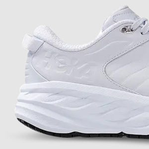 HOKA BONDI SR WOMENS WHITE The Athlete's Foot