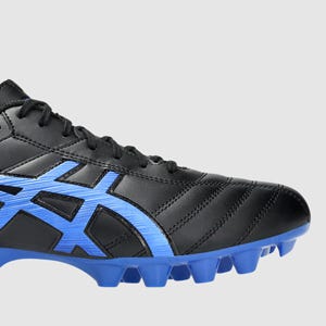 ASICS LETHAL SPEED RS (FG) MENS FOOTBALL BOOTS BLACK ILLUSION BLUE