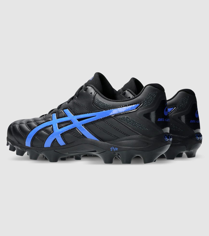 ASICS GEL-LETHAL 19 (FG) MENS FOOTBALL BOOTS BLACK ILLUSION BLUE