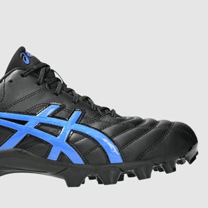 ASICS GEL-LETHAL 19 (FG) MENS FOOTBALL BOOTS BLACK ILLUSION BLUE