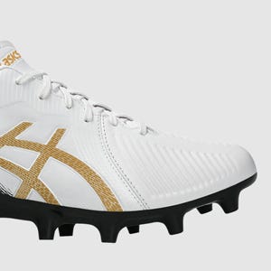 gold asics lethal tigreor football boots