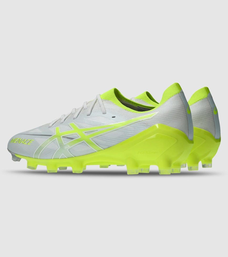 ASICS MENACE 5 (FG) MENS FOOTBALL BOOTS SAFETY YELLOW | The