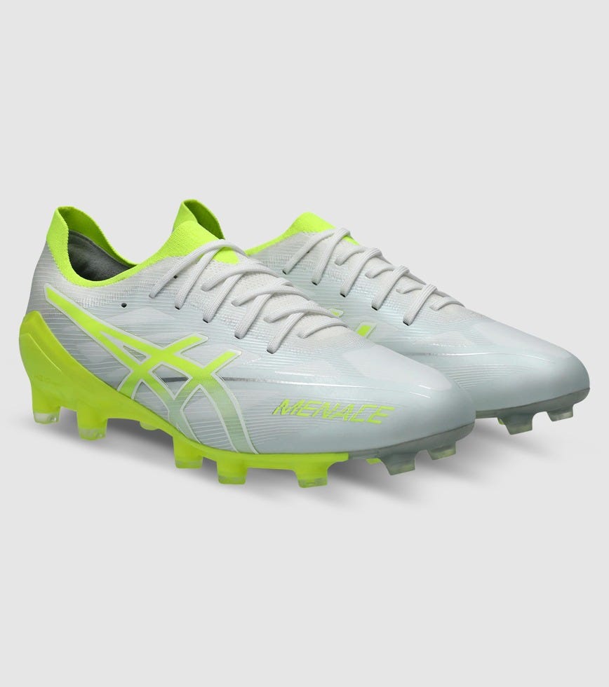 ASICS MENACE 5 (FG) MENS FOOTBALL BOOTS SAFETY YELLOW | The