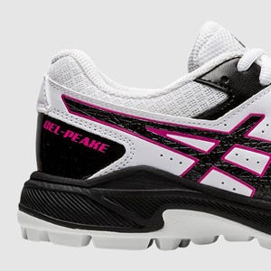 ASICS GEL-PEAKE WOMENS WHITE BLACK The Athlete's Foot