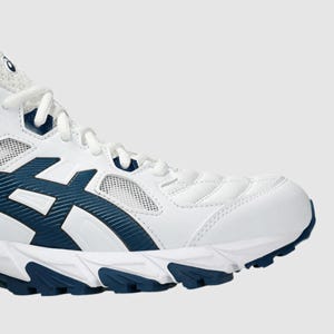 ASICS GEL TRIGGER 12 MENS WHITE MAKO BLUE The Athlete's Foot