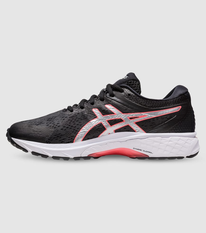ASICS GT-2000 SX (D WIDE) WOMENS BLACK PURE SILVER | The Athlete's