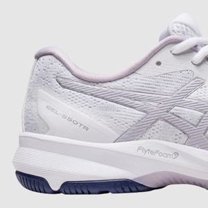 ASICS GEL-550TR (D) WOMENS WHITE DUSK VIOLET | The Athlete's Foot