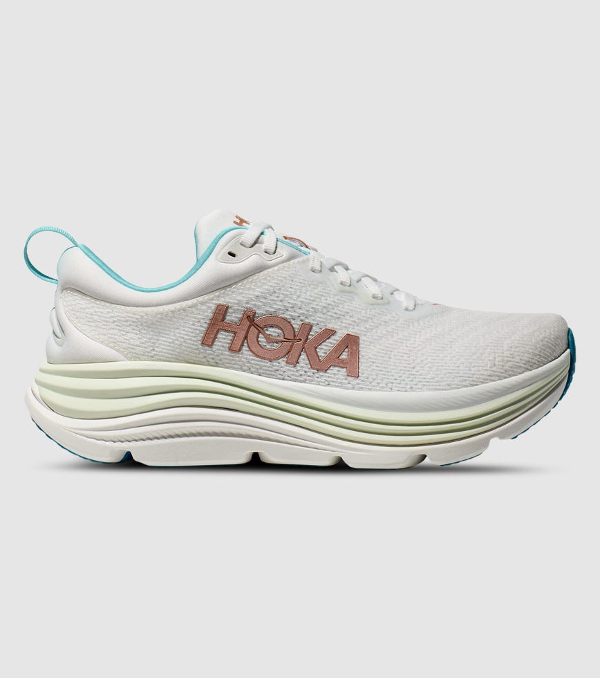 HOKA GAVIOTA (D WIDE) WOMENS FROST ROSE GOLD The Athlete's Foot