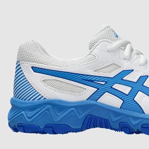 ASICS GEL-TRIGGER 12 TX (GS) KIDS WHITE BLUE COAST The Athlete's